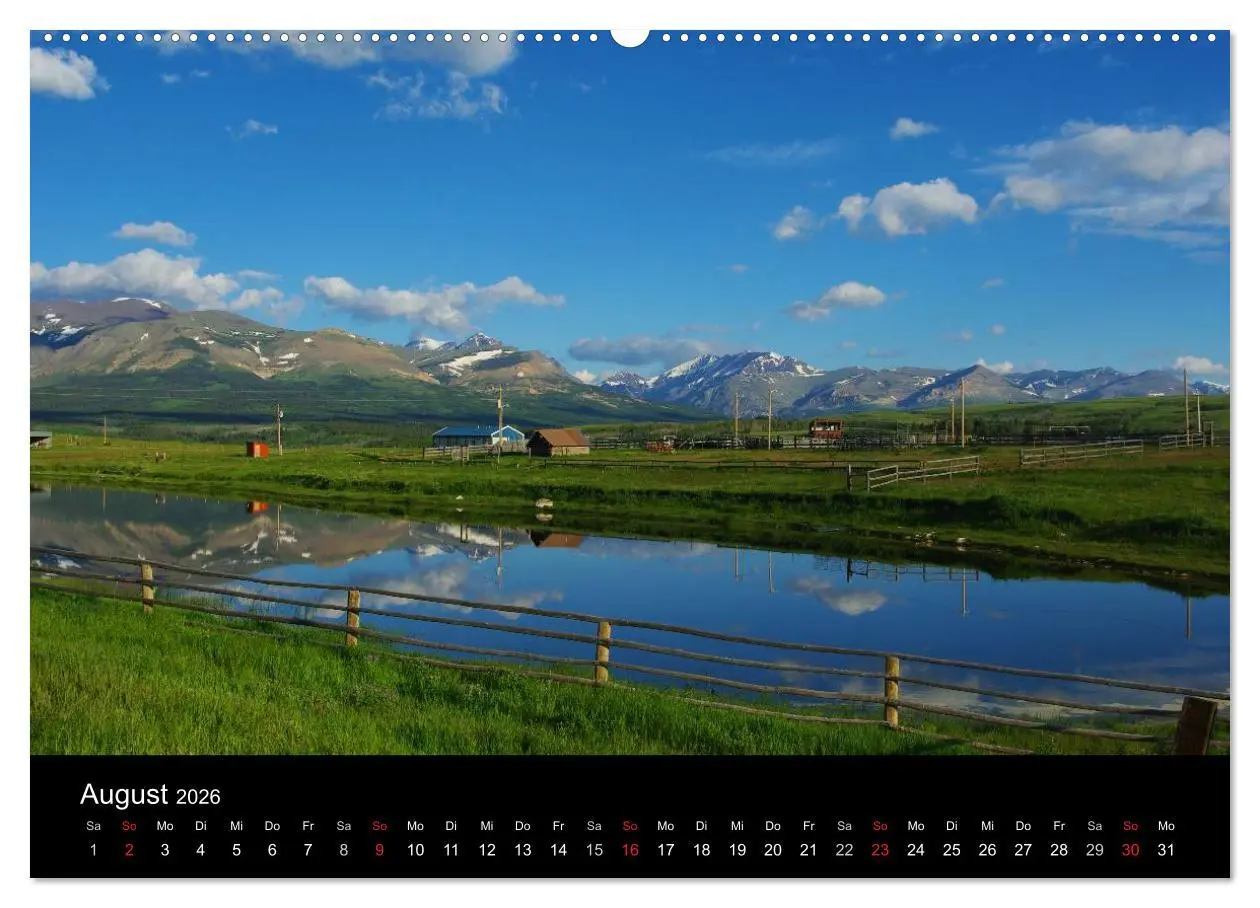 Bild: 9783516204155 | Montana! (hochwertiger Premium Wandkalender 2026 DIN A2 quer),...