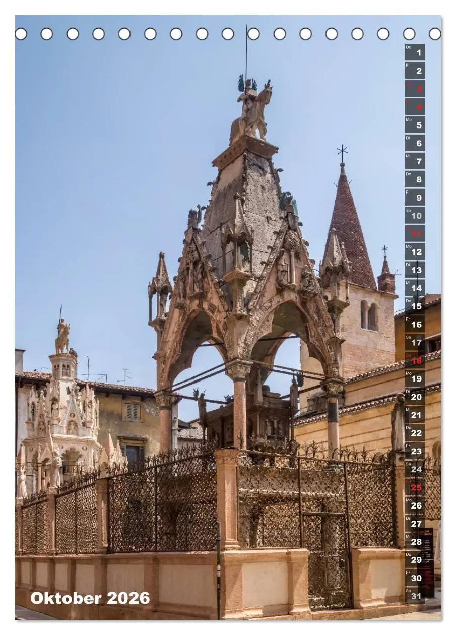 Bild: 9783516444155 | VERONA Bildschöne Altstadt (Tischkalender 2026 DIN A5 hoch),...