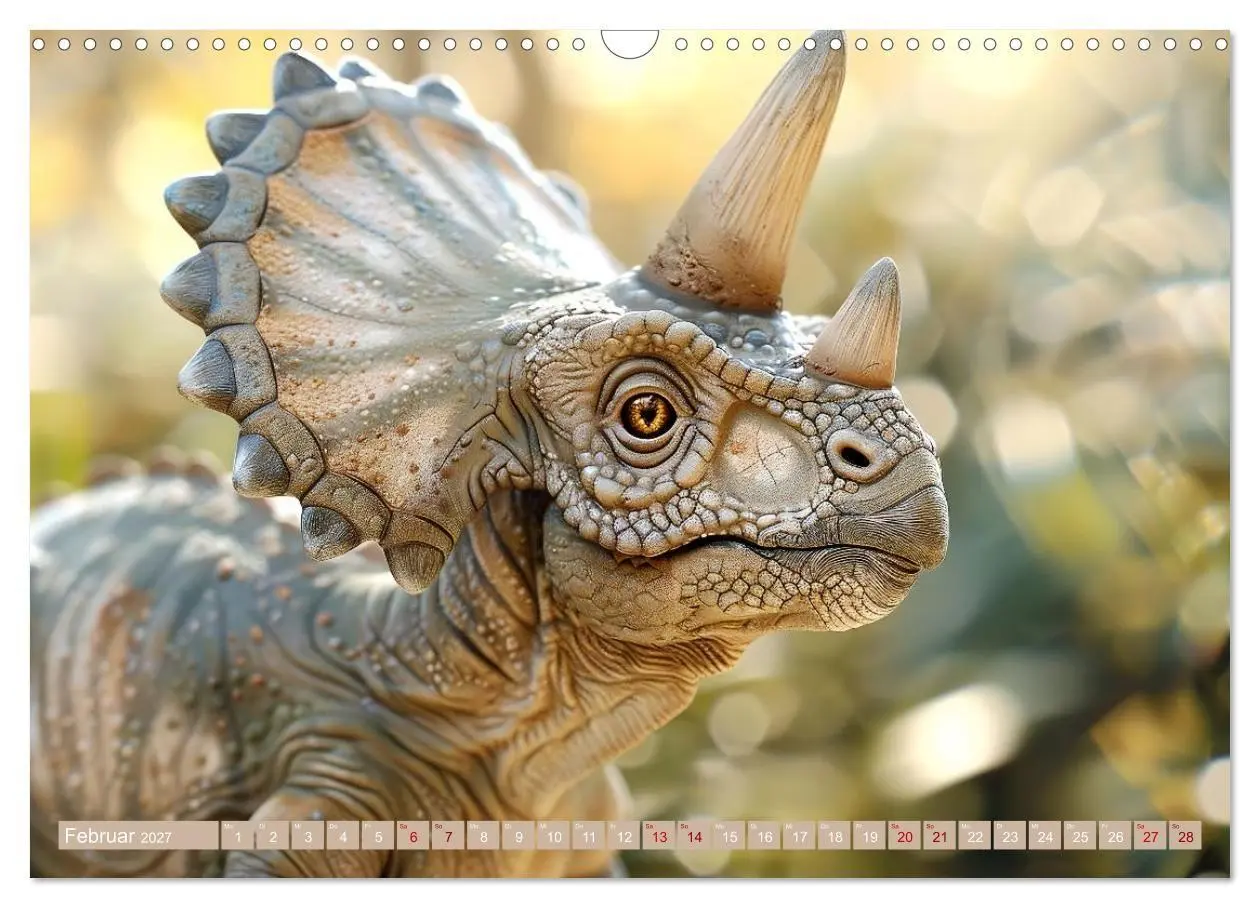 Bild: 9783569154155 | Dino-Babys (Wandkalender 2027 DIN A3 quer), CALVENDO Monatskalender