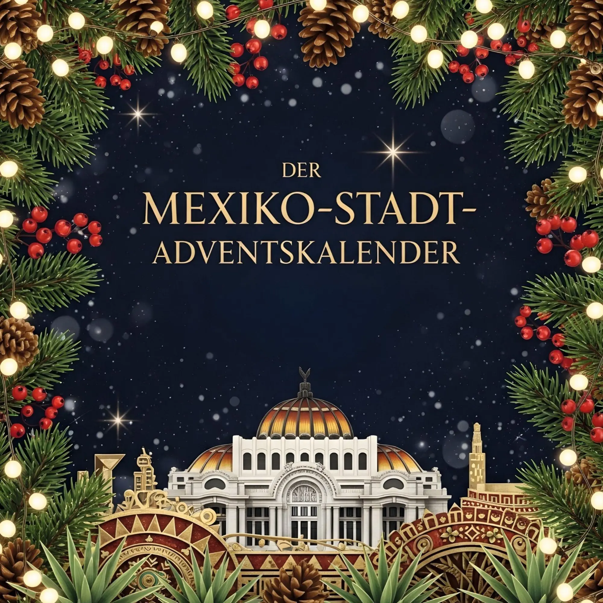 Cover: 9783695334155 | Der Mexiko-Stadt-Adventskalender | Hannah Bauer | Taschenbuch | 100 S.