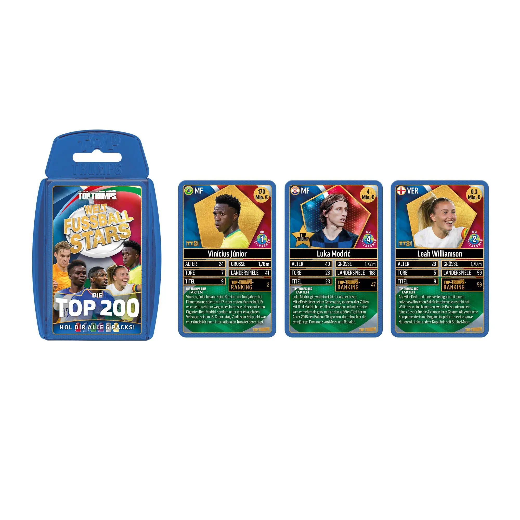 Bild: 5036905064255 | Top Trumps WFS 200 - Pack 2 | Spiel | Deutsch | 2026 | Winning Moves