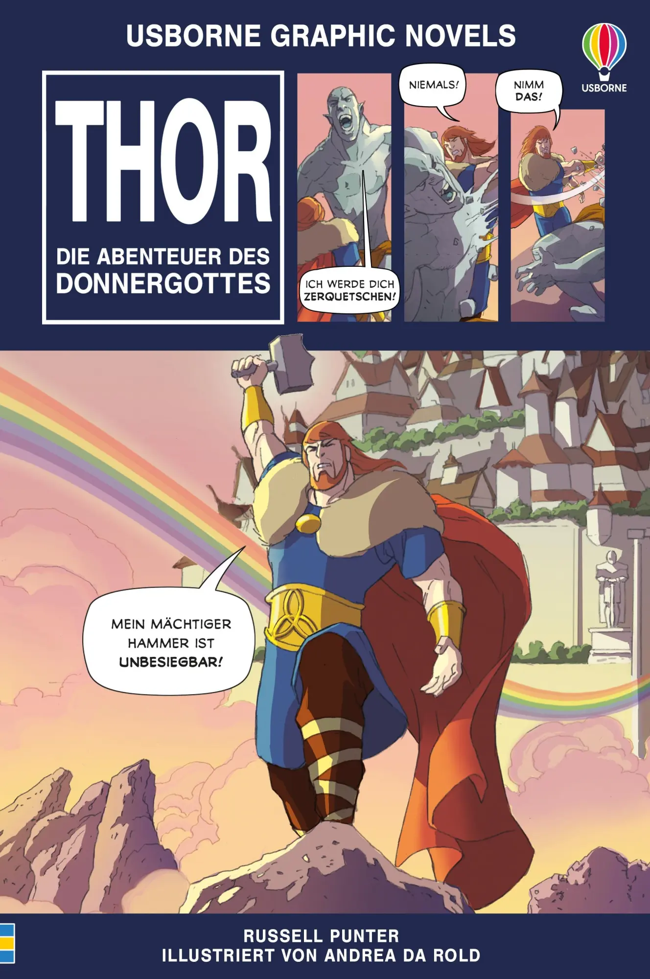 Cover: 9781035704255 | Usborne Graphic Novels: Thor - Die Abenteuer des Donnergottes | Punter