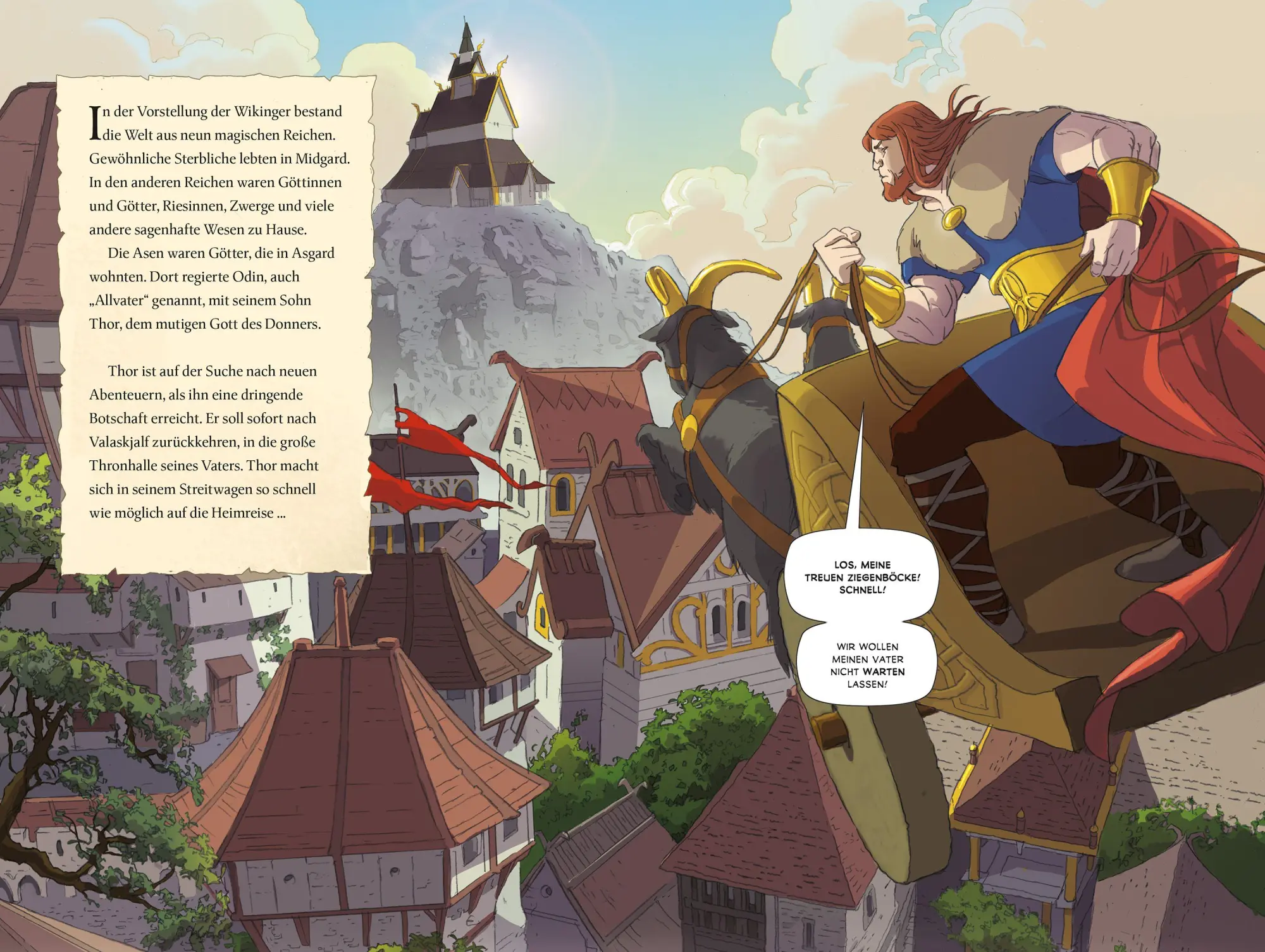 Bild: 9781035704255 | Usborne Graphic Novels: Thor - Die Abenteuer des Donnergottes | Punter