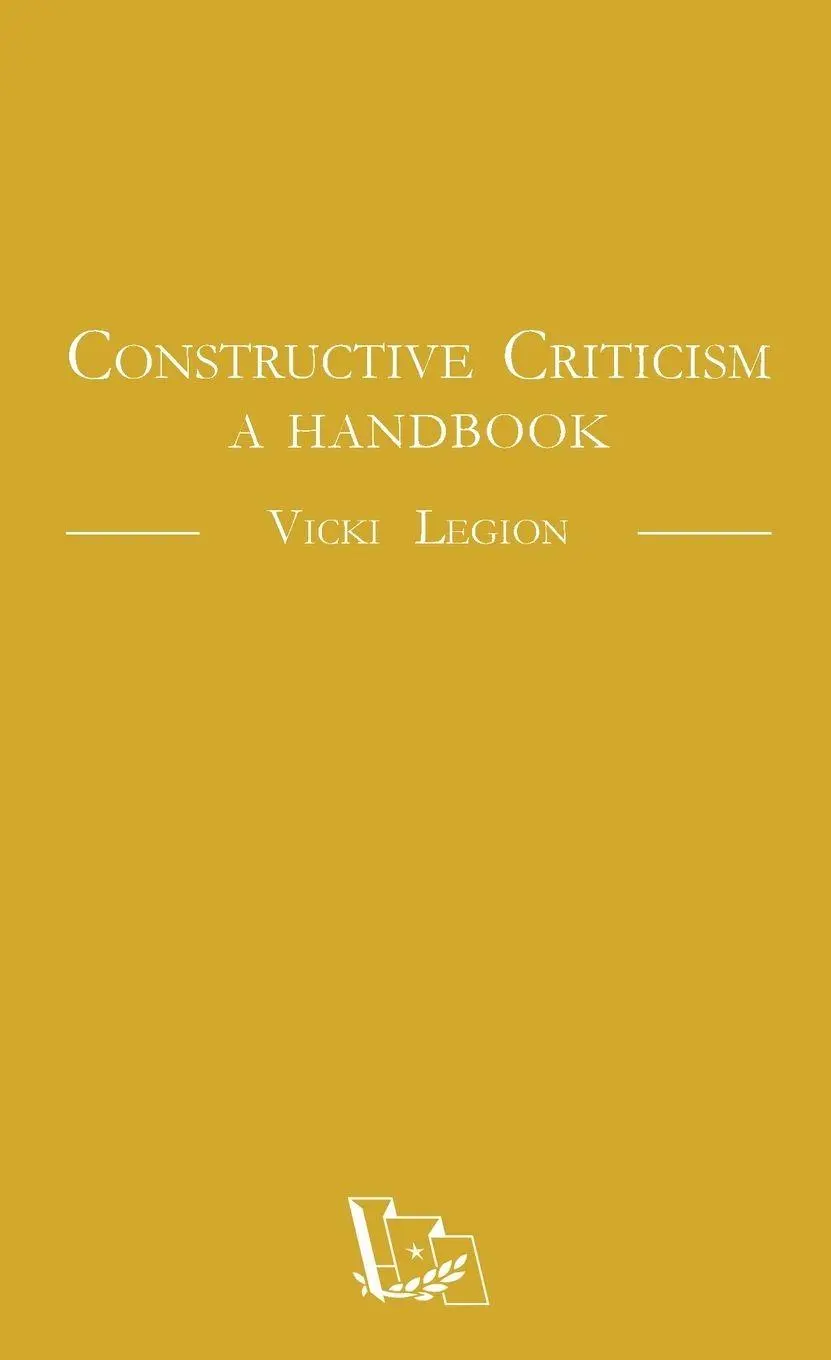 Cover: 9782493844255 | Constructive Criticism | Vicki Legion | Taschenbuch | Englisch | 2022