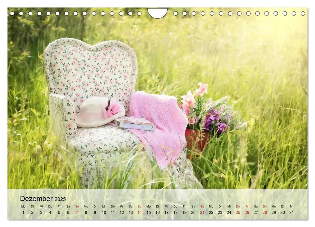 Bild: 9783435564255 | Landhaus-Romantik. Die Farben des Sommers (Wandkalender 2025 DIN A4...