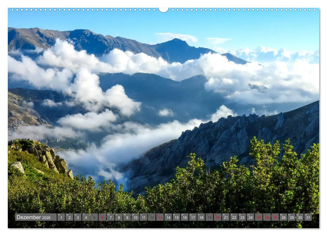 Bild: 9783457894255 | Korsika - Weitwanderweg GR 20 (Wandkalender 2026 DIN A2 quer),...