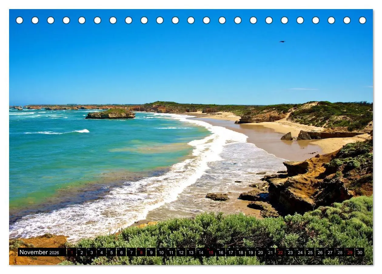 Bild: 9783516054255 | Australien - Die Great Ocean Road (Tischkalender 2026 DIN A5 quer),...