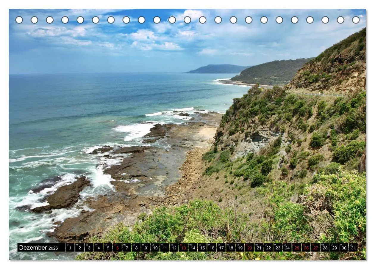Bild: 9783516054255 | Australien - Die Great Ocean Road (Tischkalender 2026 DIN A5 quer),...