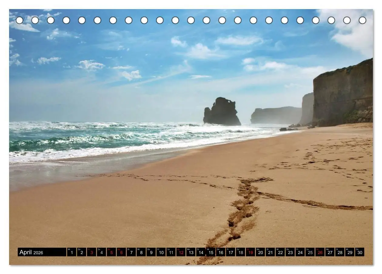 Bild: 9783516054255 | Australien - Die Great Ocean Road (Tischkalender 2026 DIN A5 quer),...