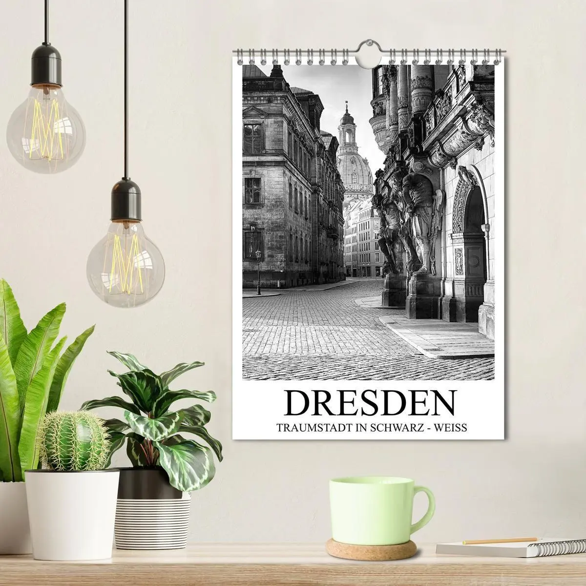 Bild: 9783594104255 | Dresden Traumstadt in Schwarz-Weiß (Wandkalender 2027 DIN A4 hoch),...