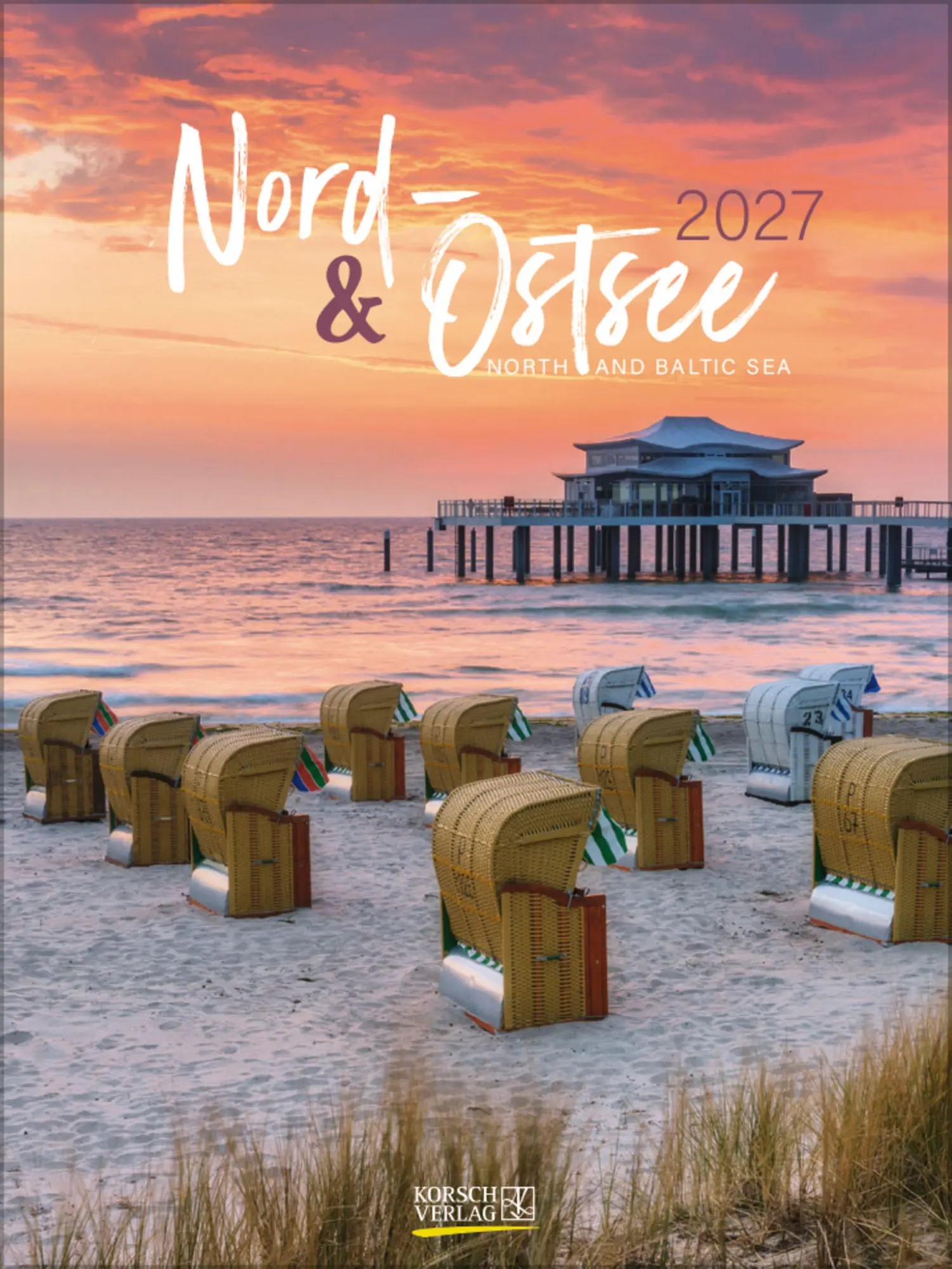 Cover: 9783819304255 | Nord- und Ostsee Wochenkalender 2027 | Korsch Verlag | Kalender | 2027