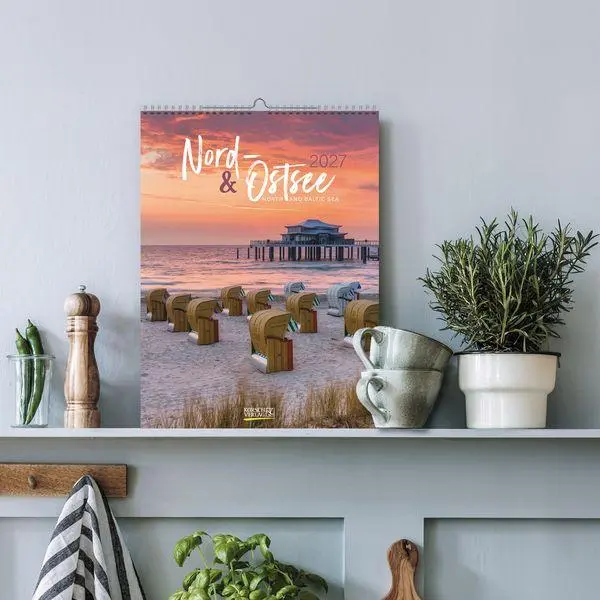 Bild: 9783819304255 | Nord- und Ostsee Wochenkalender 2027 | Korsch Verlag | Kalender | 2027