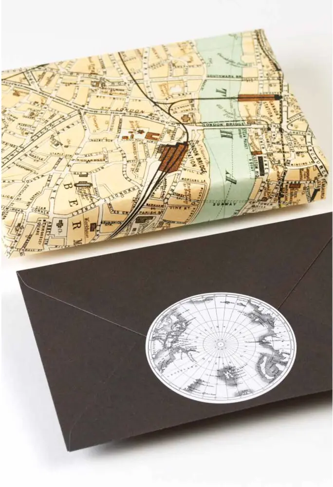 Bild: 9789460094255 | Historical Maps | Label and Sticker Book | Pepin van Roojen | Buch