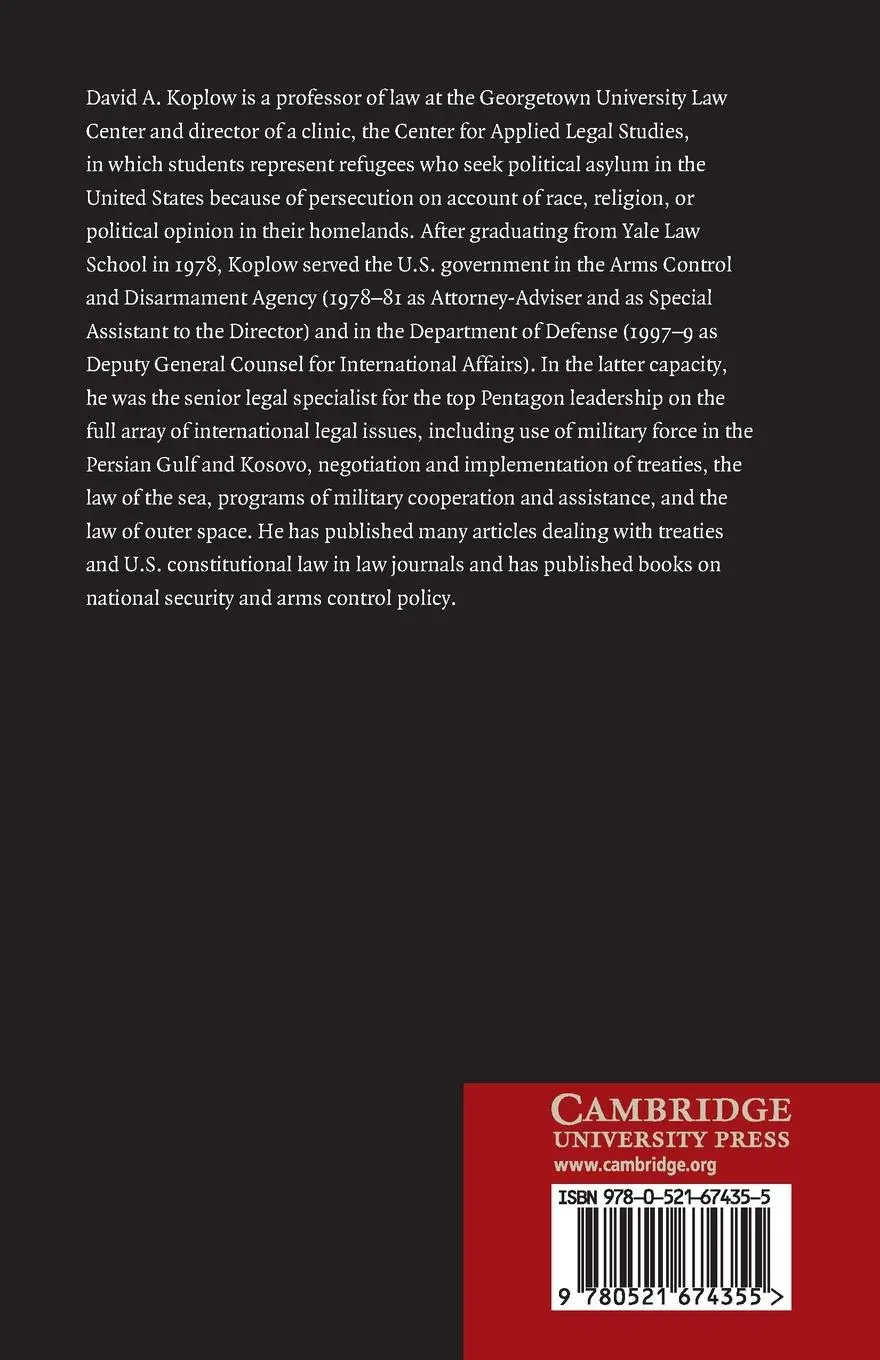 Rückseite: 9780521674355 | Non-Lethal Weapons | David A. Koplow | Taschenbuch | Englisch | 2006