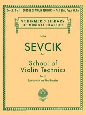Cover: 9780793554355 | School of Violin Technics, Op. 1 - Book 1 | Otakar Sevcik | Buch
