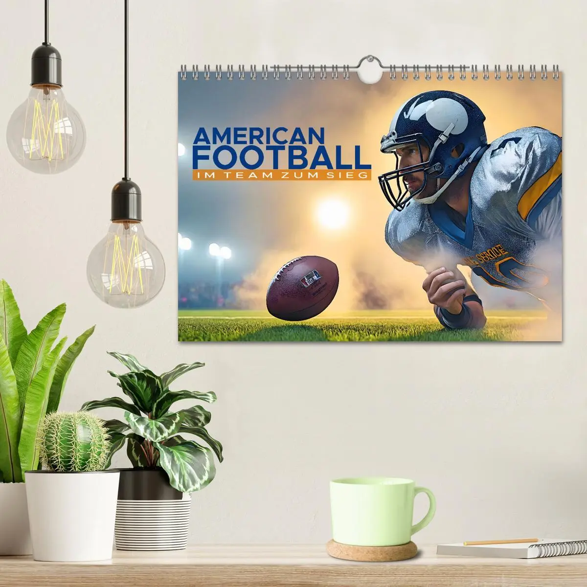 Bild: 9783457264355 | American Football - im Team zum Sieg (Wandkalender 2026 DIN A4...