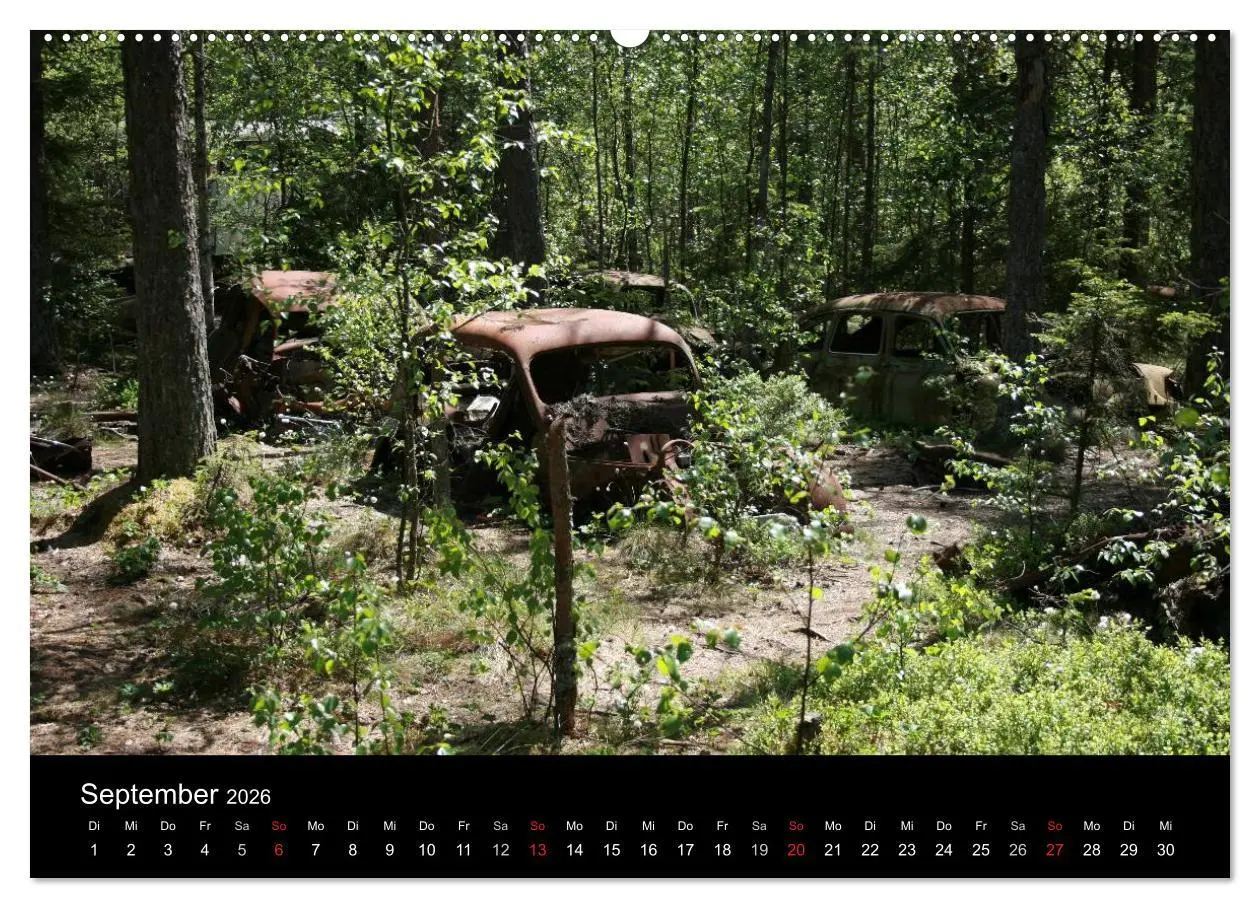 Bild: 9783516114355 | Schrottautos im Kyrkö Mosse (hochwertiger Premium Wandkalender 2026...