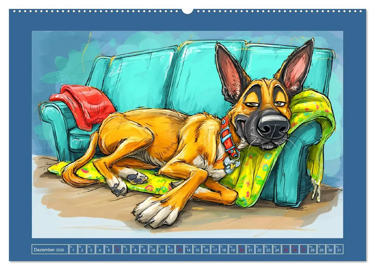 Bild: 9783516594355 | Malinois Fun. Lustige Cartoons vom Diensthund des Jahres!...