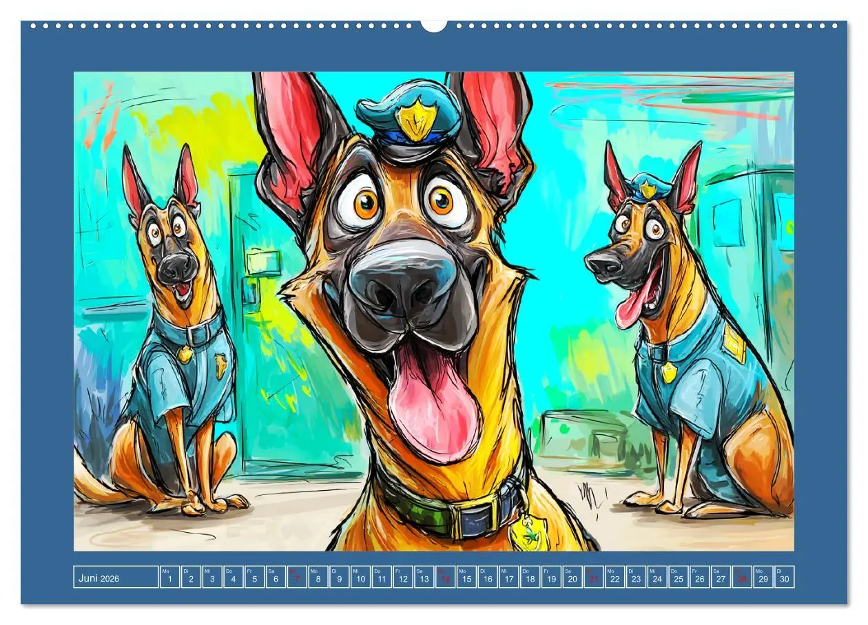 Bild: 9783516594355 | Malinois Fun. Lustige Cartoons vom Diensthund des Jahres!...