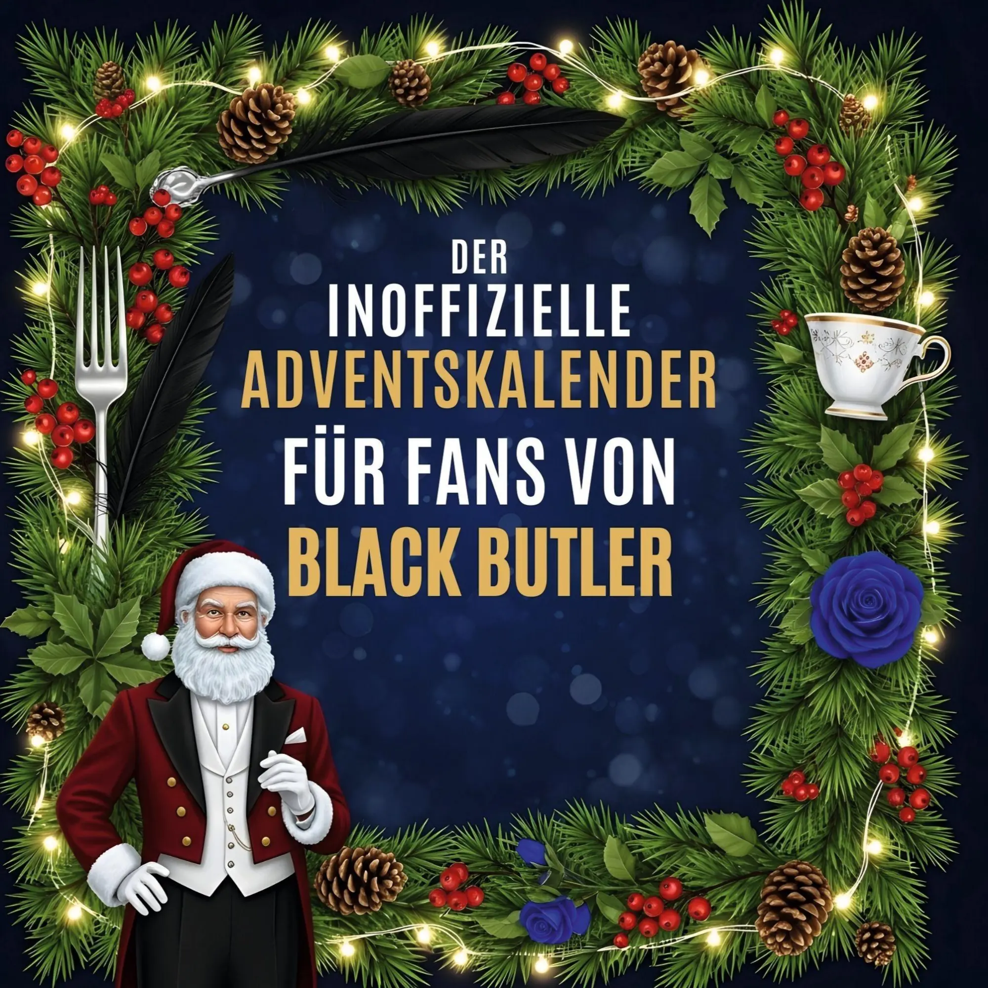 Cover: 9783695314355 | Der inoffizielle Adventskalender für Fans von Black Butler | Wagner