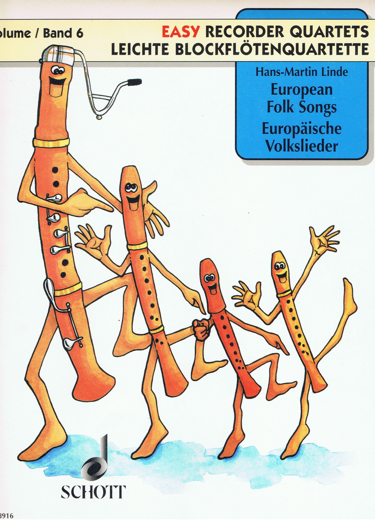 Cover: 9790001124355 | European Folksongs | Buch | Schott Music | EAN 9790001124355