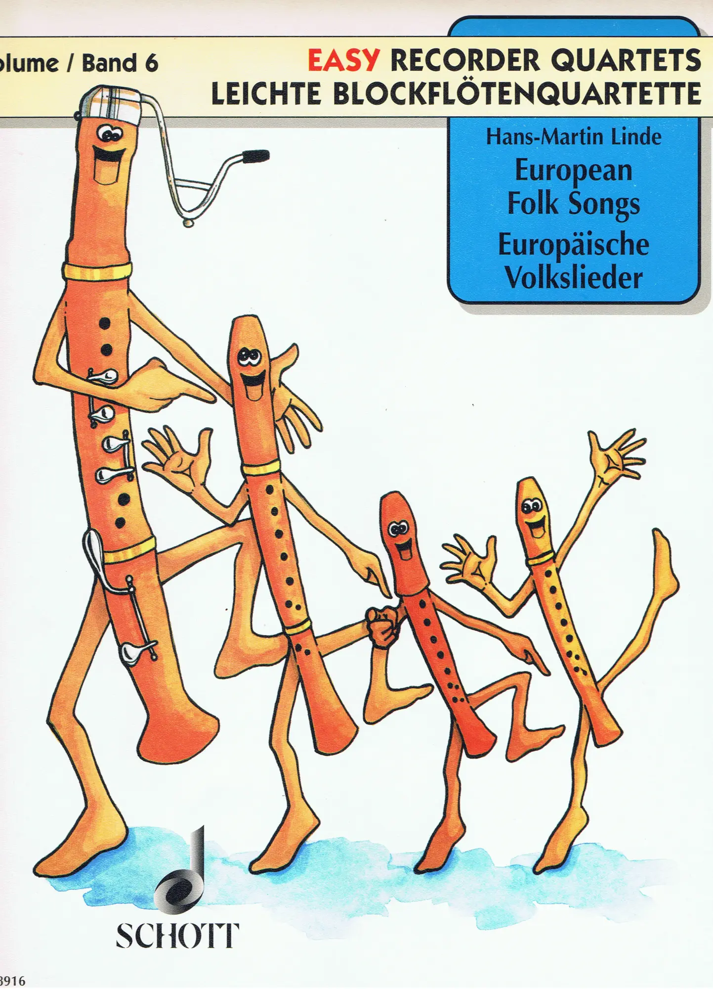 Cover: 9790001124355 | European Folksongs | Buch | Schott Music | EAN 9790001124355