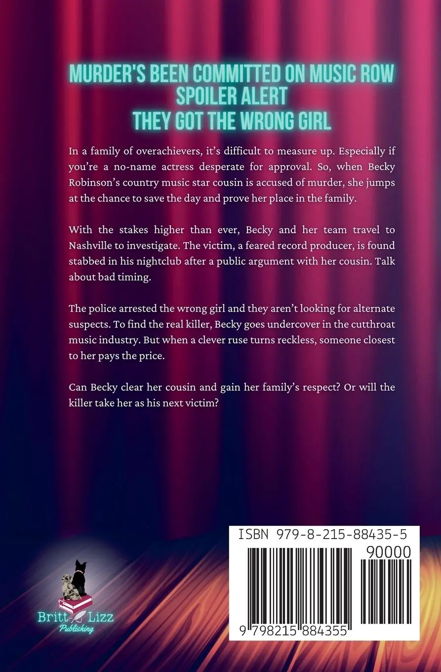 Rückseite: 9798215884355 | Music City Murder | Brittany E. Brinegar | Taschenbuch | Englisch