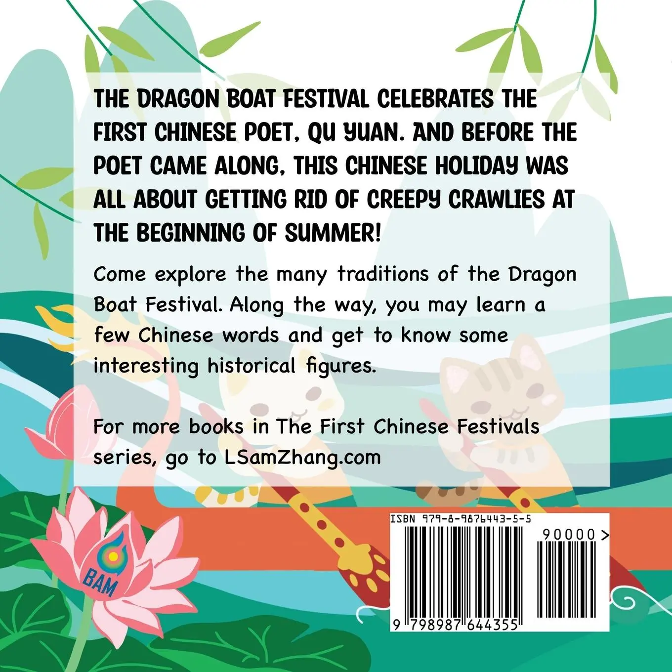 Rückseite: 9798987644355 | The First Dragon Boat Festival | L Sam Zhang | Taschenbuch | Englisch