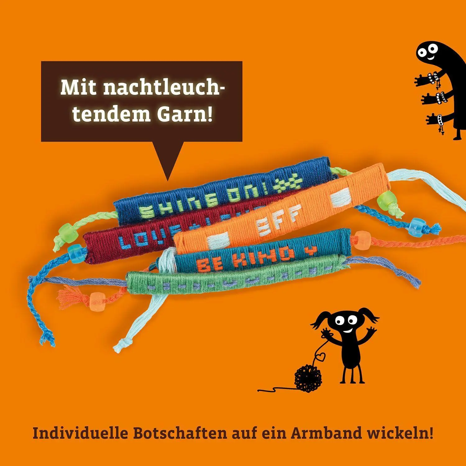 Bild: 4002051604455 | Namensbänder wickeln | Bastel-Set | Spiel | Brettspiel | 604455 | 2021