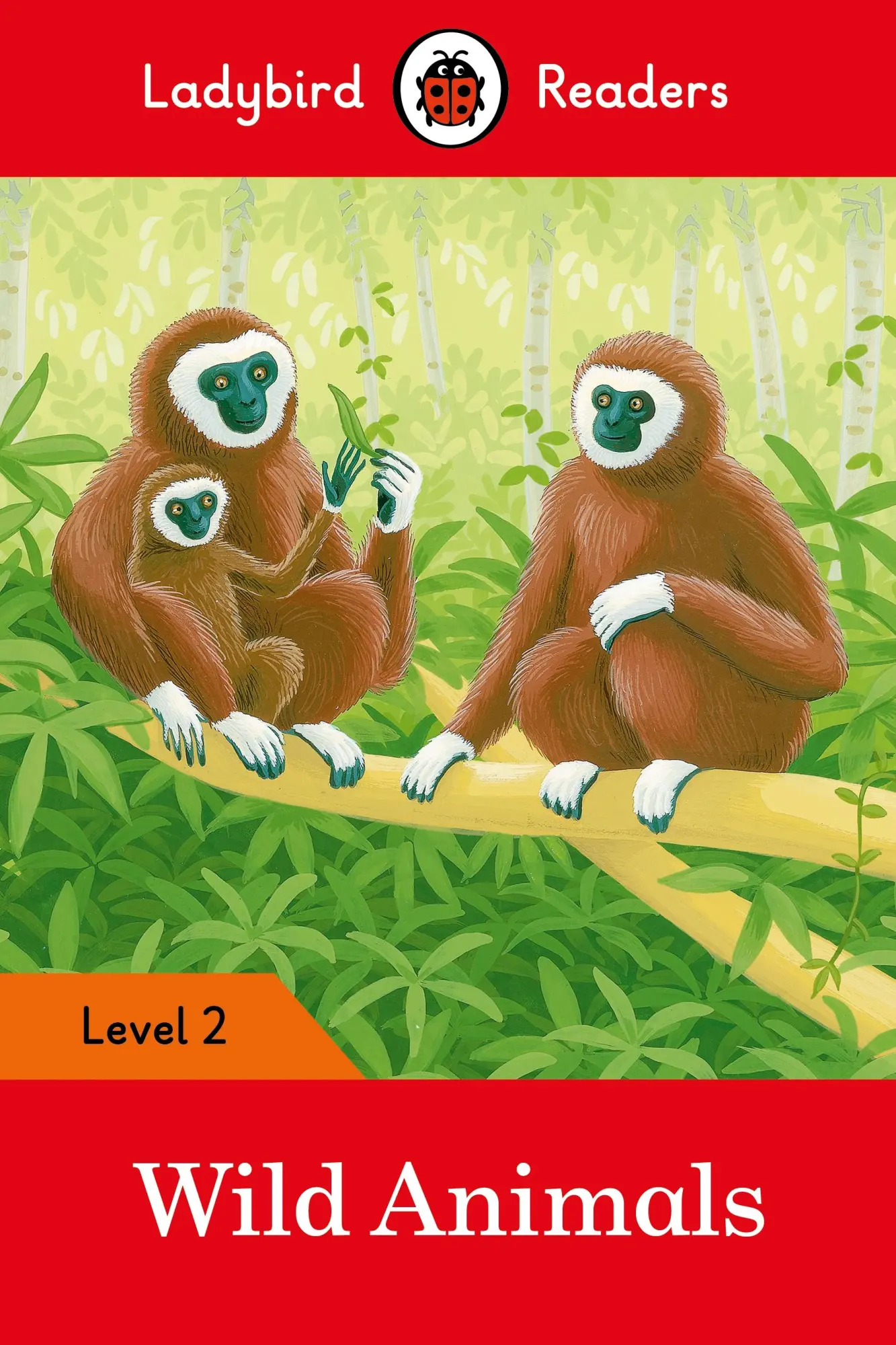 Cover: 9780241254455 | Ladybird Readers Level 2 - Wild Animals (ELT Graded Reader) | Ladybird