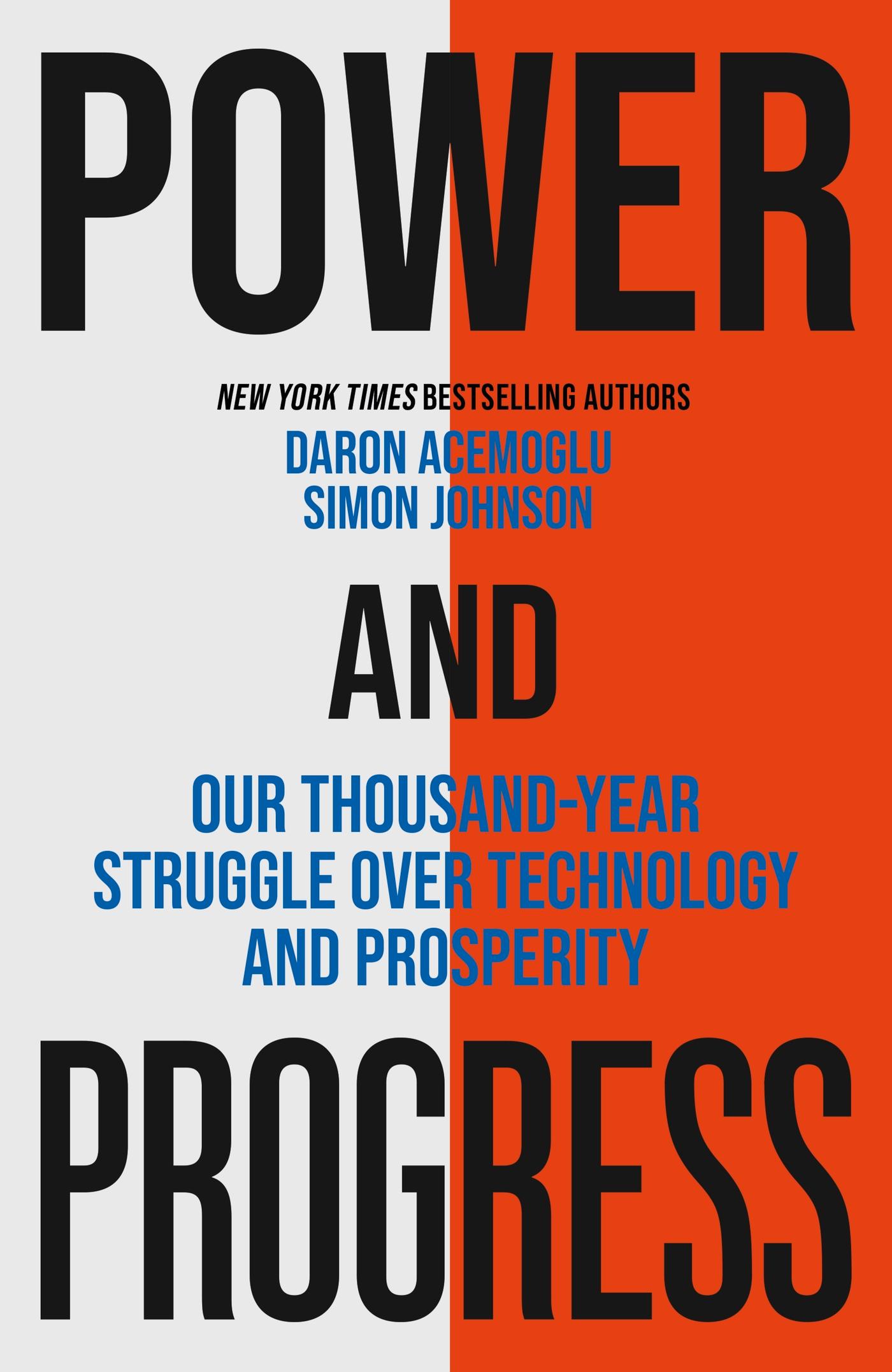 Power and Progress | Our Thousand-Year Struggle Over Technology and Prosperity | Daron Acemoglu (u. a.) | Buch | 2023 | John Murray Press | EAN 9781399804455 - Acemoglu, Daron