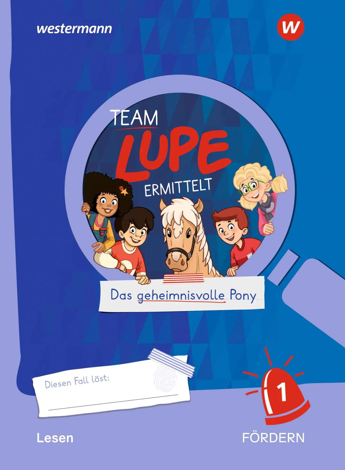 Cover: 9783141414455 | TEAM LUPE ERMITTELT - Übungshefte. Lesen 1 fördern | Anjum | Broschüre