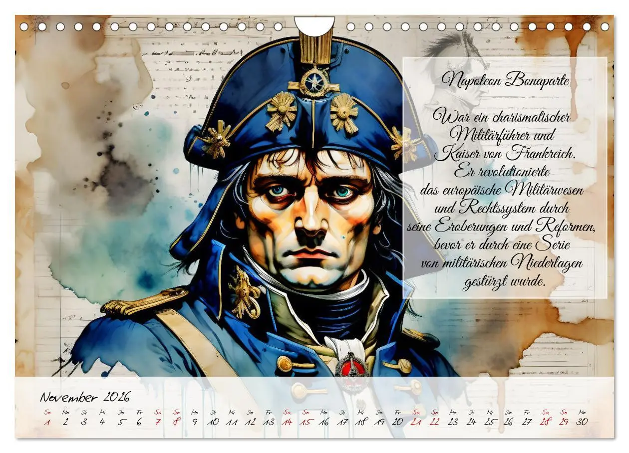Bild: 9783457324455 | Legendäre Ikonen der Geschichte (Wandkalender 2026 DIN A4 quer),...