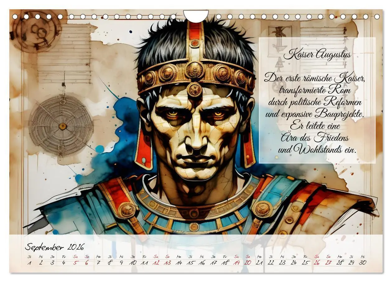Bild: 9783457324455 | Legendäre Ikonen der Geschichte (Wandkalender 2026 DIN A4 quer),...