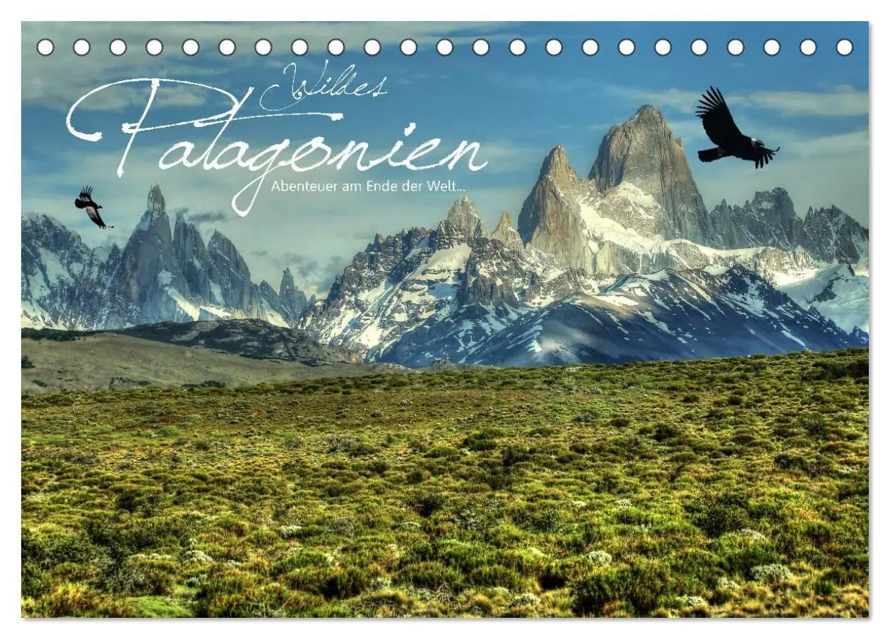 Cover: 9783457944455 | Wildes Patagonien - Abenteuer am Ende der Welt (Tischkalender 2026...