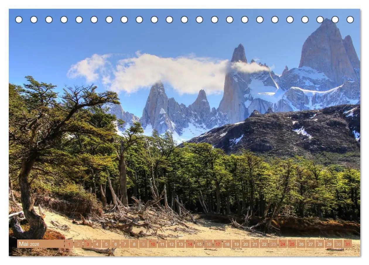 Bild: 9783457944455 | Wildes Patagonien - Abenteuer am Ende der Welt (Tischkalender 2026...