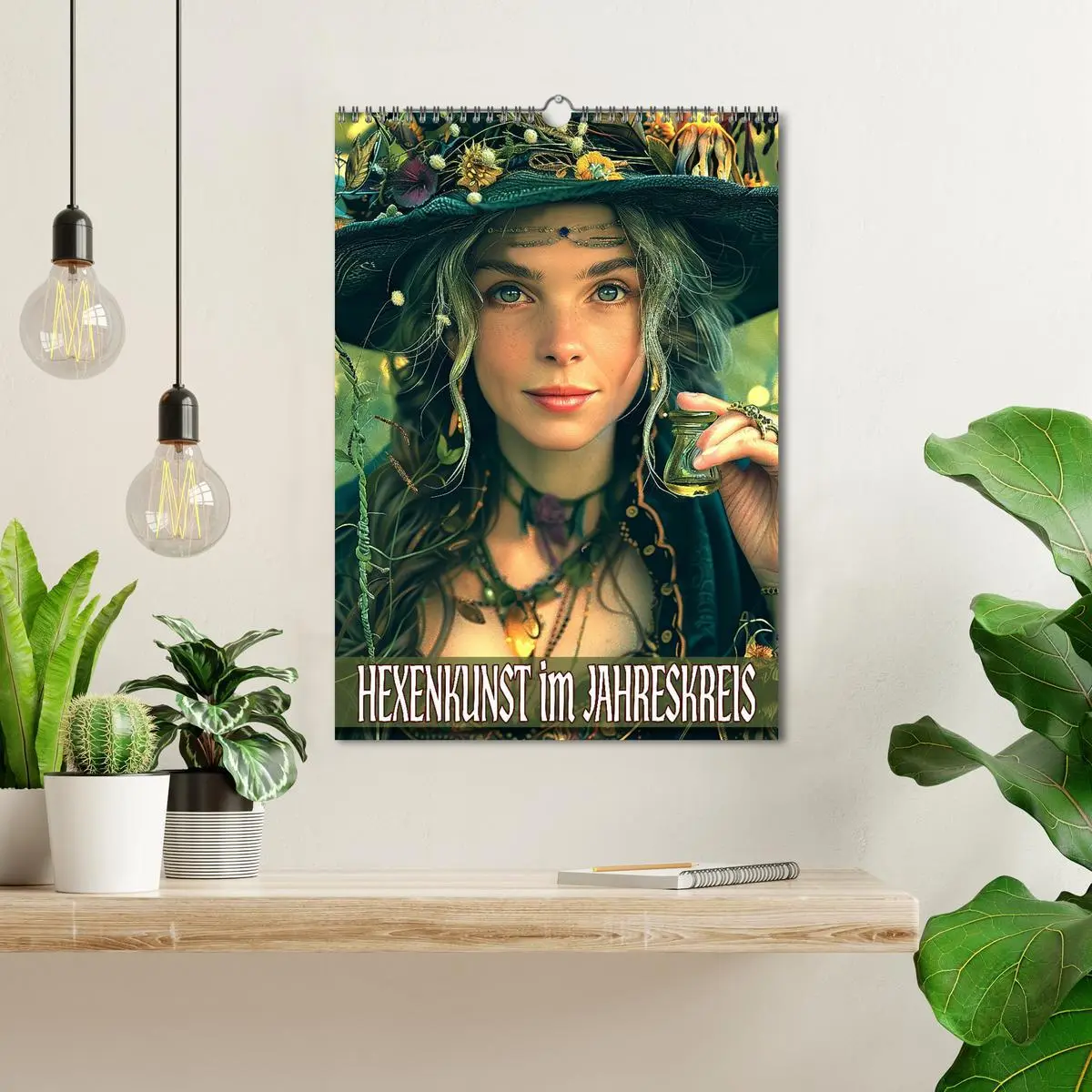 Bild: 9783516274455 | Hexenkunst im Jahreskreis (Wandkalender 2026 DIN A3 hoch), CALVENDO...