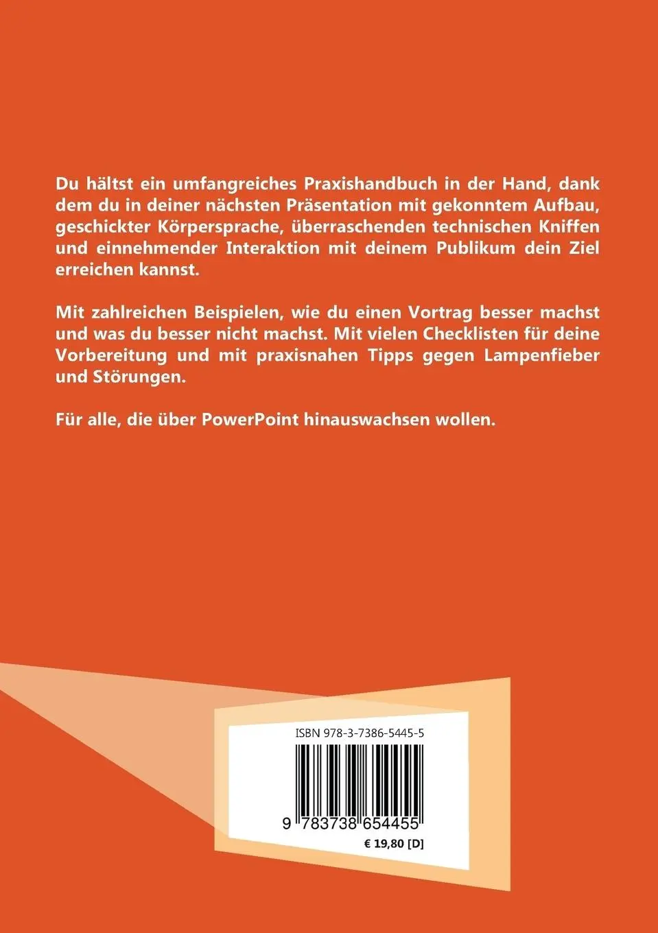 Rückseite: 9783738654455 | Inspirierend präsentieren | Georg Treugut | Taschenbuch | Paperback