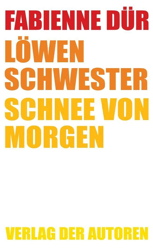 Löwenschwester / Schnee von morgen - Neuware