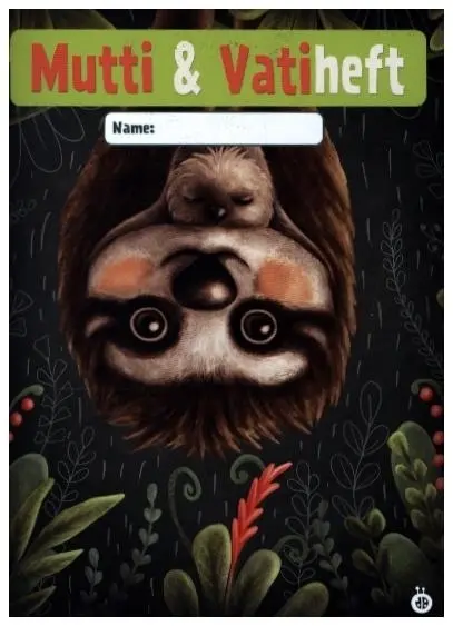 Cover: 4251901504555 | Trötsch Muttiheft Design Faultier | Trötsch Verlag GmbH &amp; Co.KG | 2023