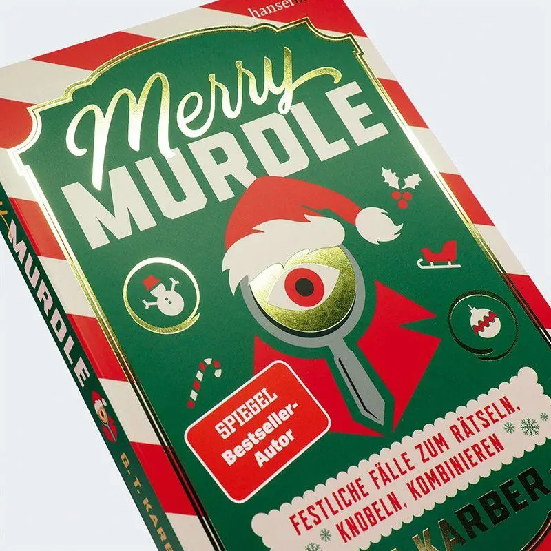 Bild: 9783446284555 | Merry Murdle | Festliche Fälle zum Rätseln, Knobeln, Kombinieren