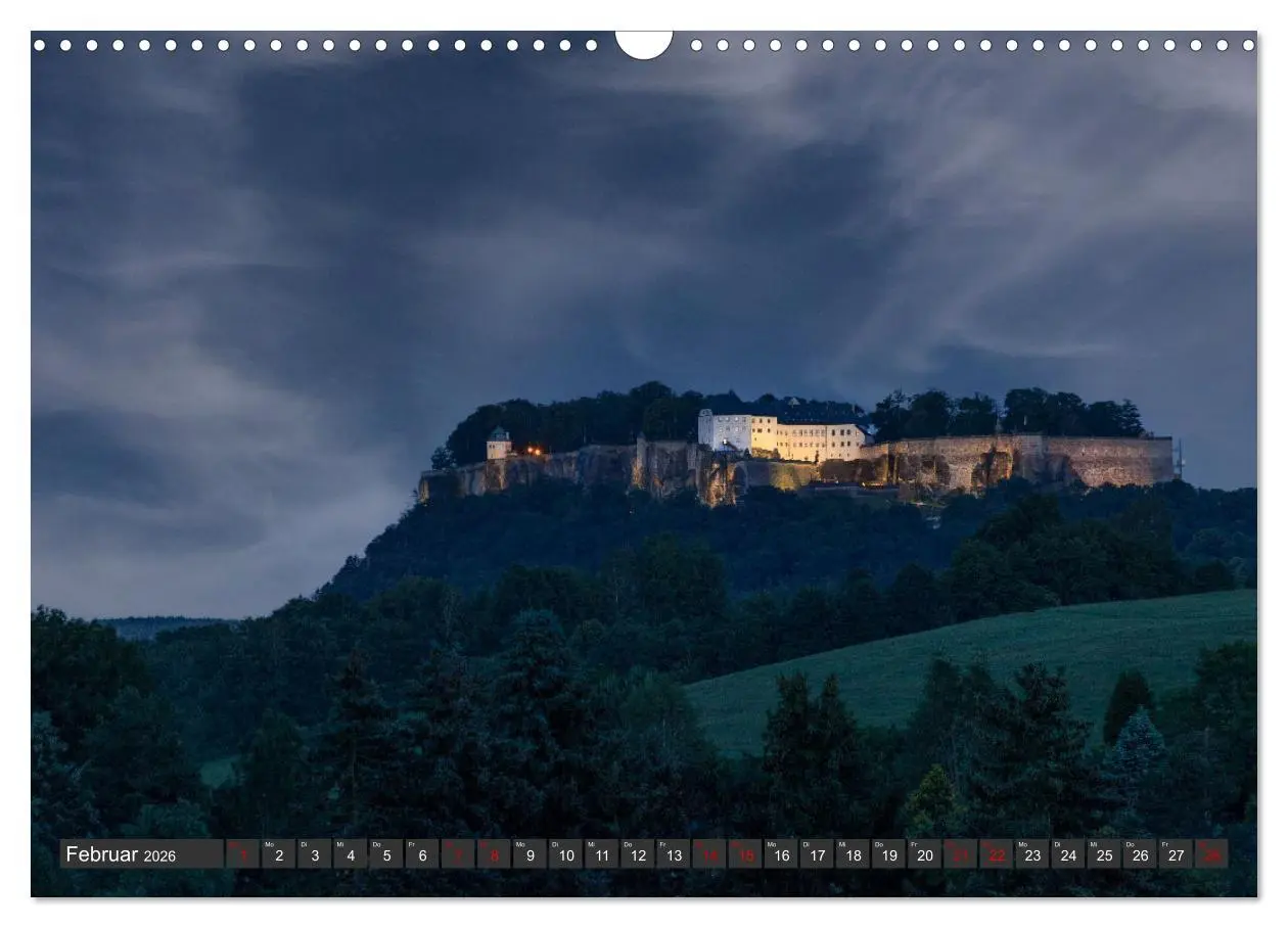 Bild: 9783457484555 | Die Sächsische Schweiz / Faszination Sandsteingebirge (Wandkalender...