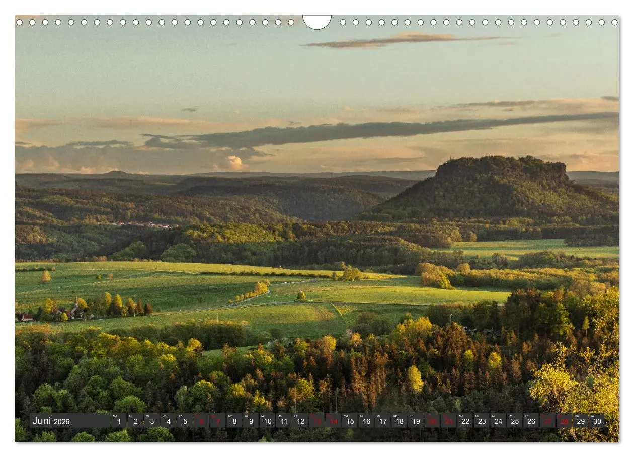 Bild: 9783457484555 | Die Sächsische Schweiz / Faszination Sandsteingebirge (Wandkalender...