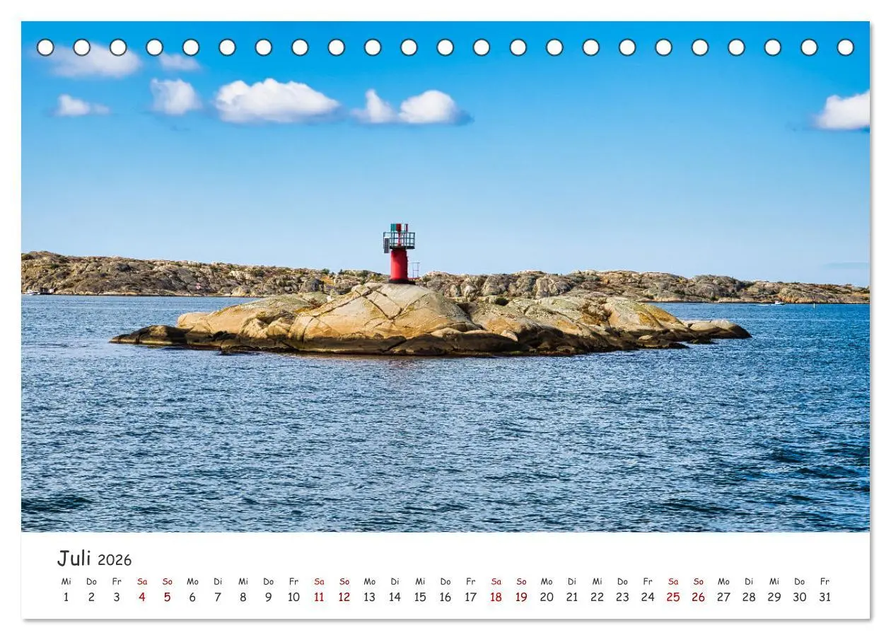 Bild: 9783457554555 | Göteborg und Schäreninseln (Tischkalender 2026 DIN A5 quer),...