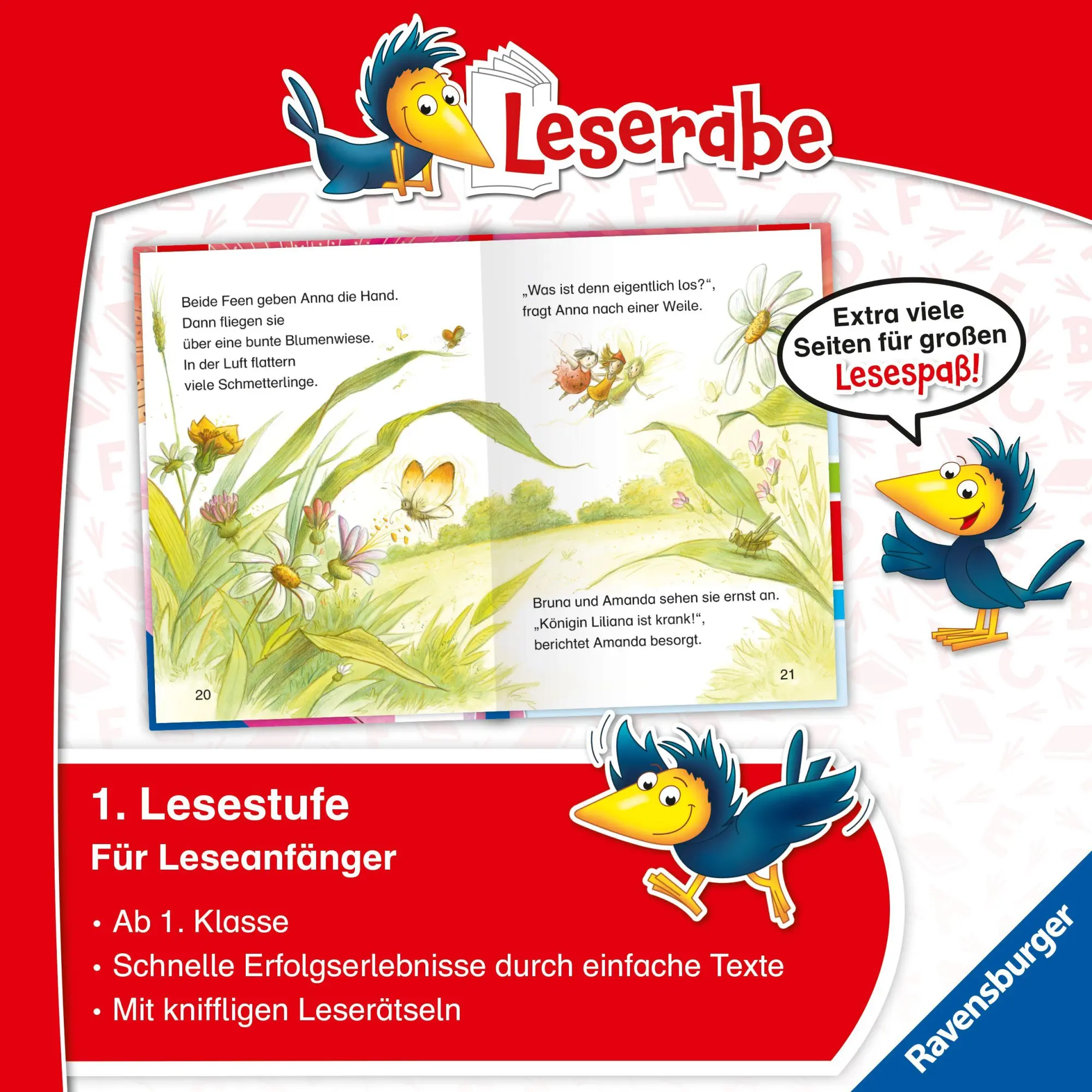 Bild: 9783473464555 | Leserabe Sonderausgaben - Feenabenteuer zum Lesenlernen | Buch | 96 S.