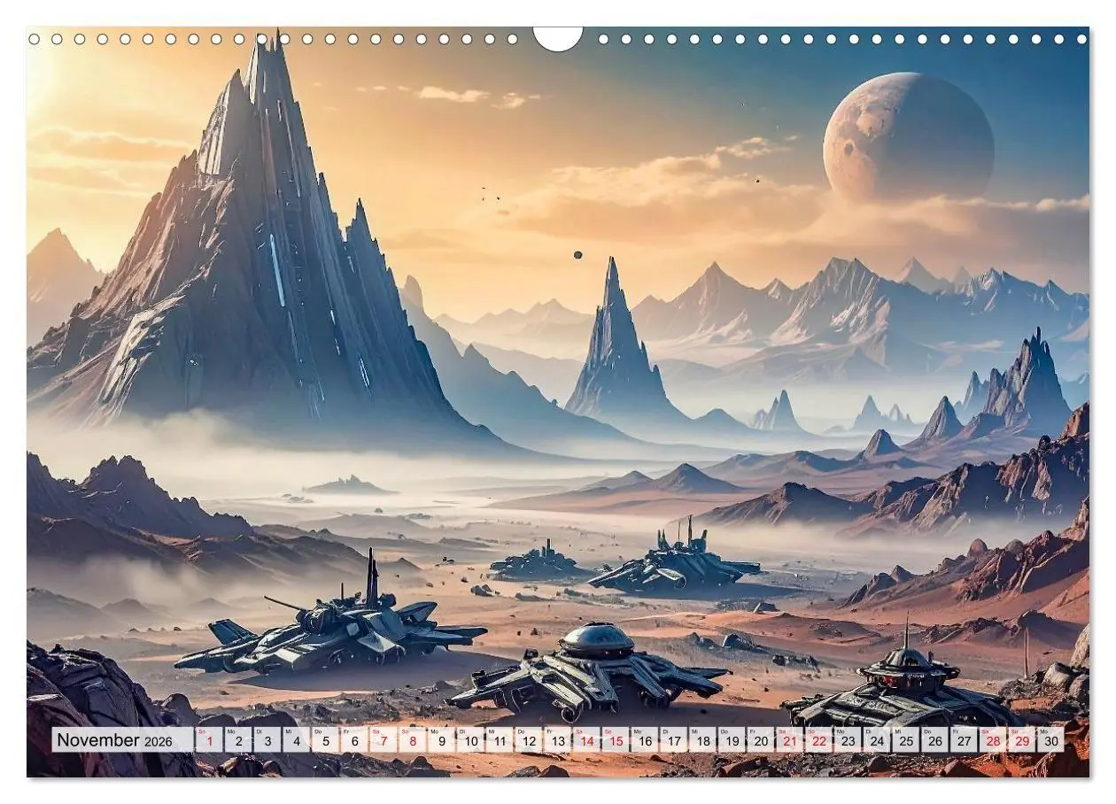 Bild: 9783516714555 | Raumzeit. Geschichten zwischen Sternen (Wandkalender 2026 DIN A3...