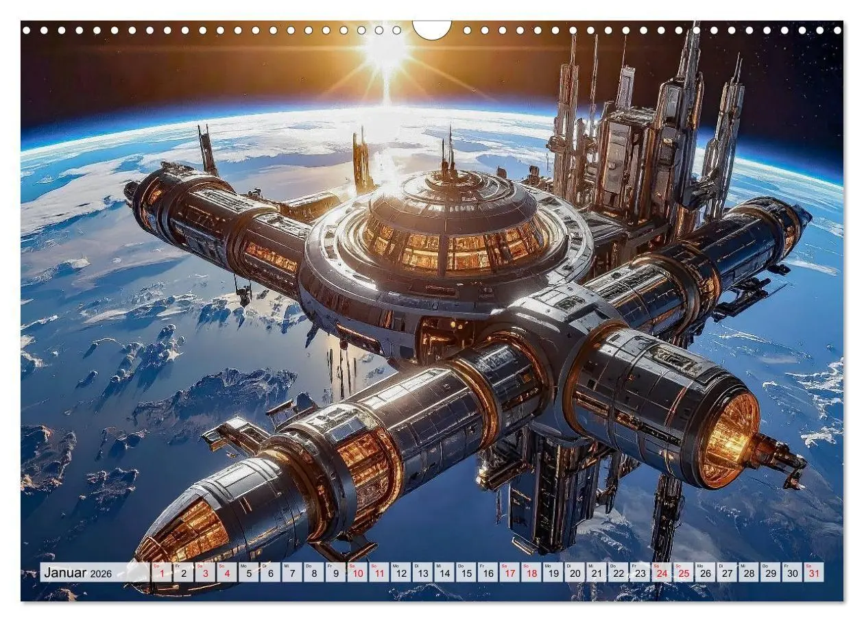 Bild: 9783516714555 | Raumzeit. Geschichten zwischen Sternen (Wandkalender 2026 DIN A3...