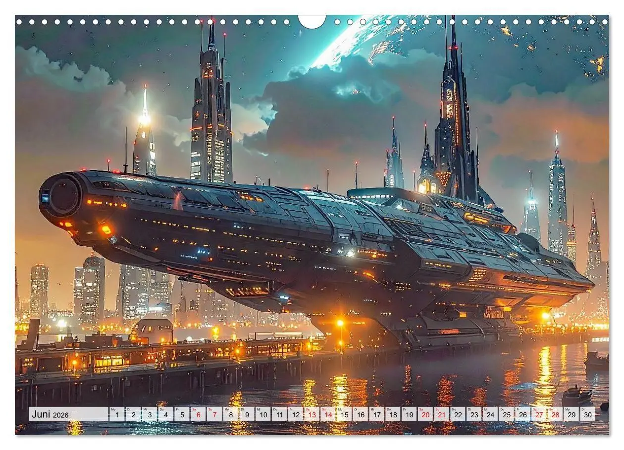 Bild: 9783516714555 | Raumzeit. Geschichten zwischen Sternen (Wandkalender 2026 DIN A3...
