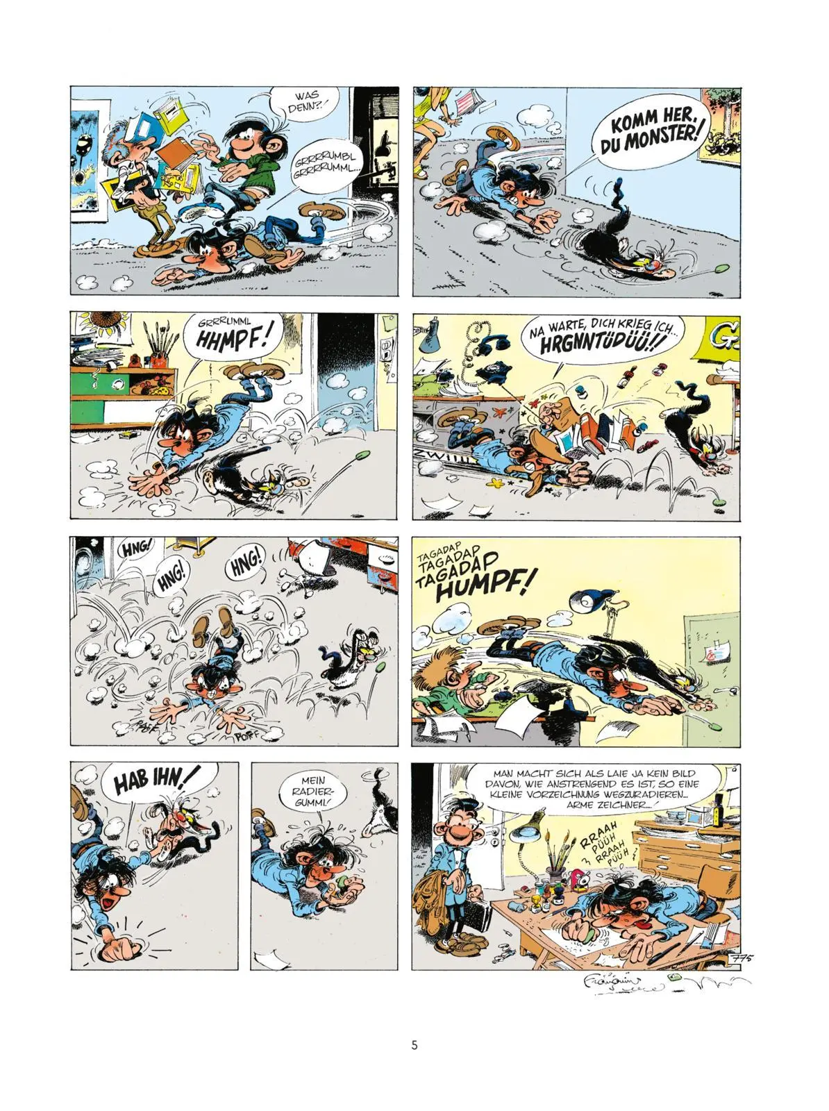 Bild: 9783551744555 | Gaston Neuedition 18: Wer zuletzt lacht ... | André Franquin | Buch