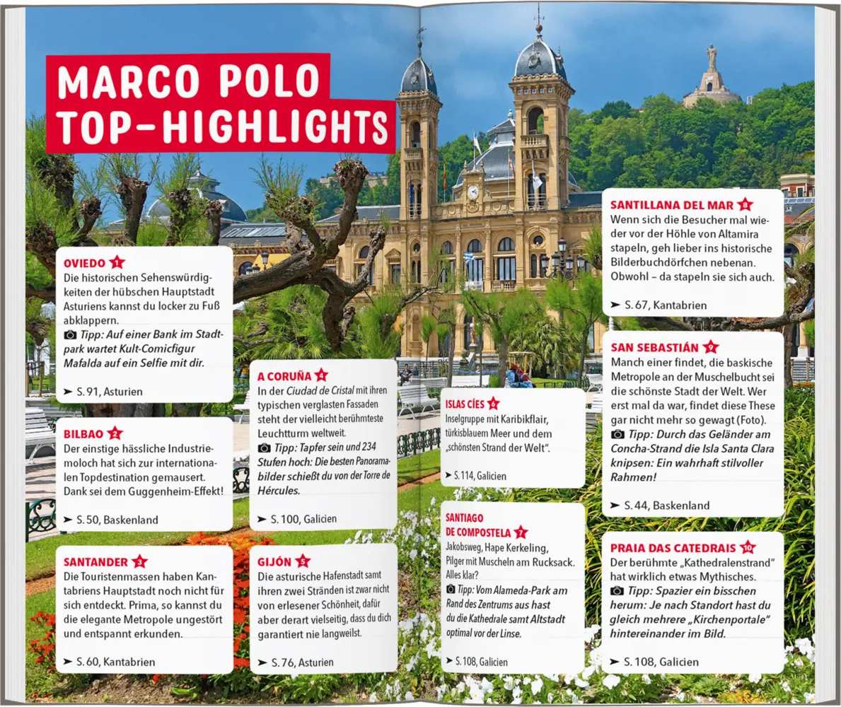 Bild: 9783829724555 | MARCO POLO Reiseführer Nordspanische Küste | Susanne Jaspers (u. a.)